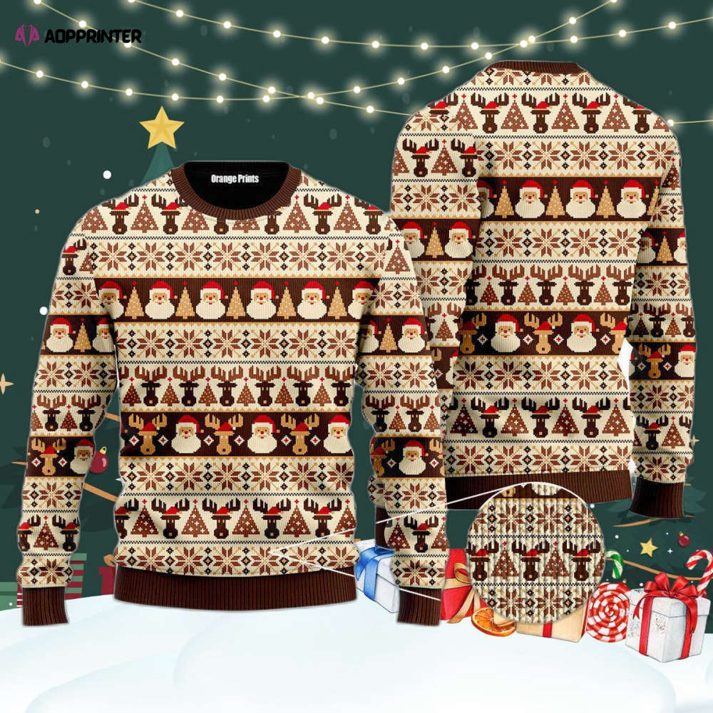 Funny Custom Face On Vintage Custom Christmas Sweaters For Men & Women UP1002