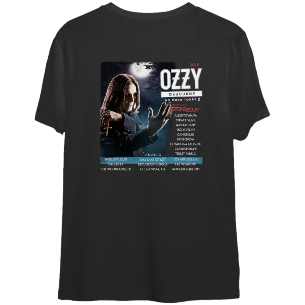 Vintage Ozzy Osbourne Black T-shirt