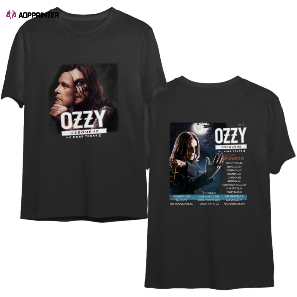 Vintage Ozzy Osbourne Black T-shirt