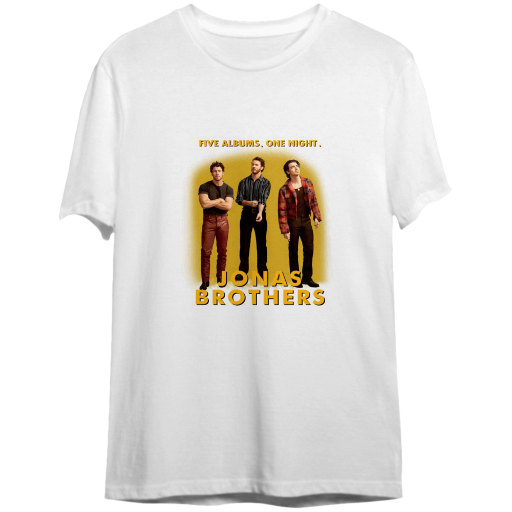 Vintage Retro Jonas Brothers The Eras Tour Shirt