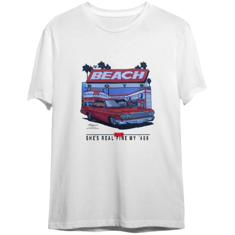 Vintage The Beach Boys She’s Real Fine My 409 T-Shirt