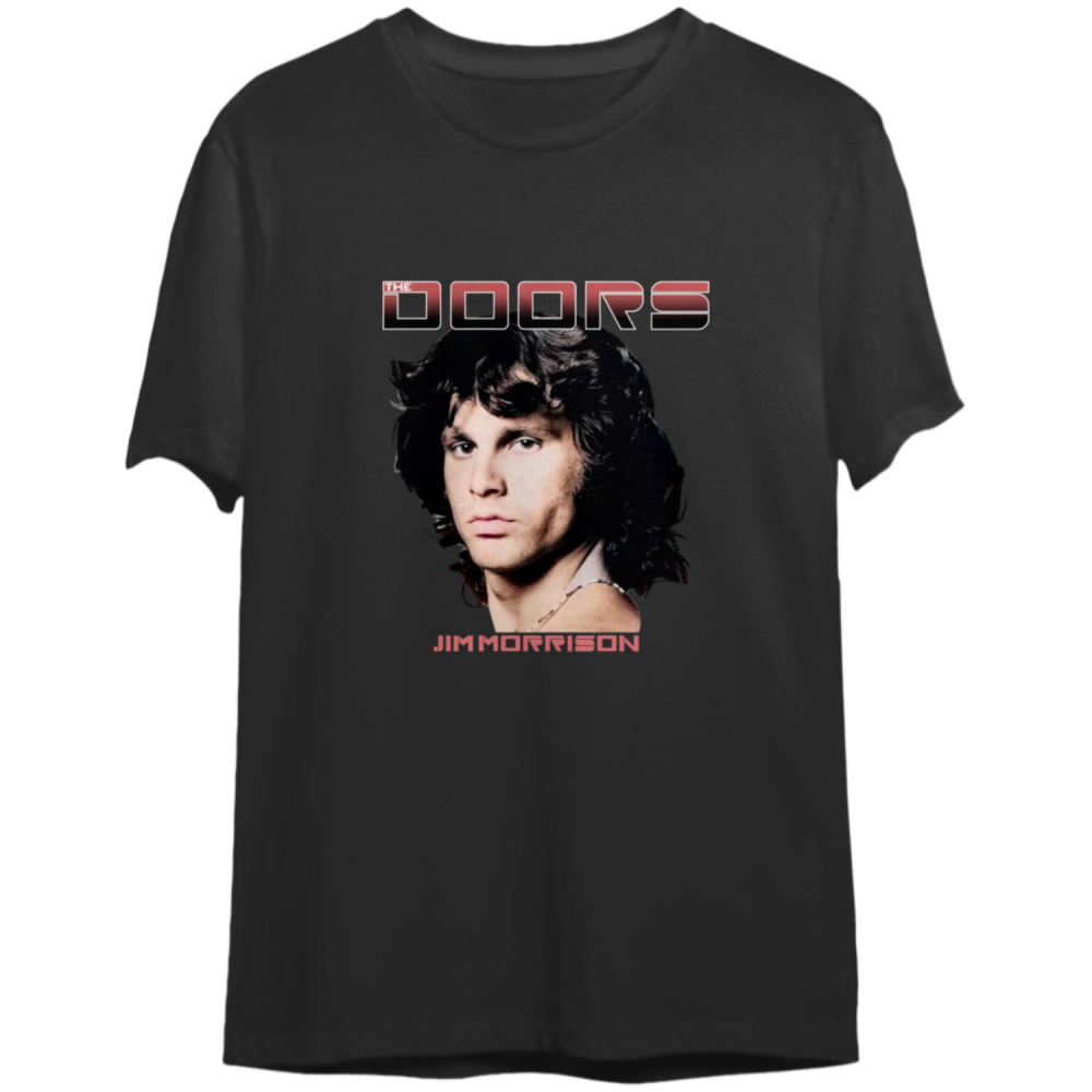 Vintage The Doors Merch T Shirt Jim Morrison Double Side Rare 80s Aopprinter 7470