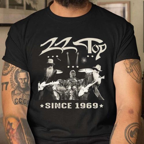 Vintage ZZ Top Since 1969 Gift T-Shirt