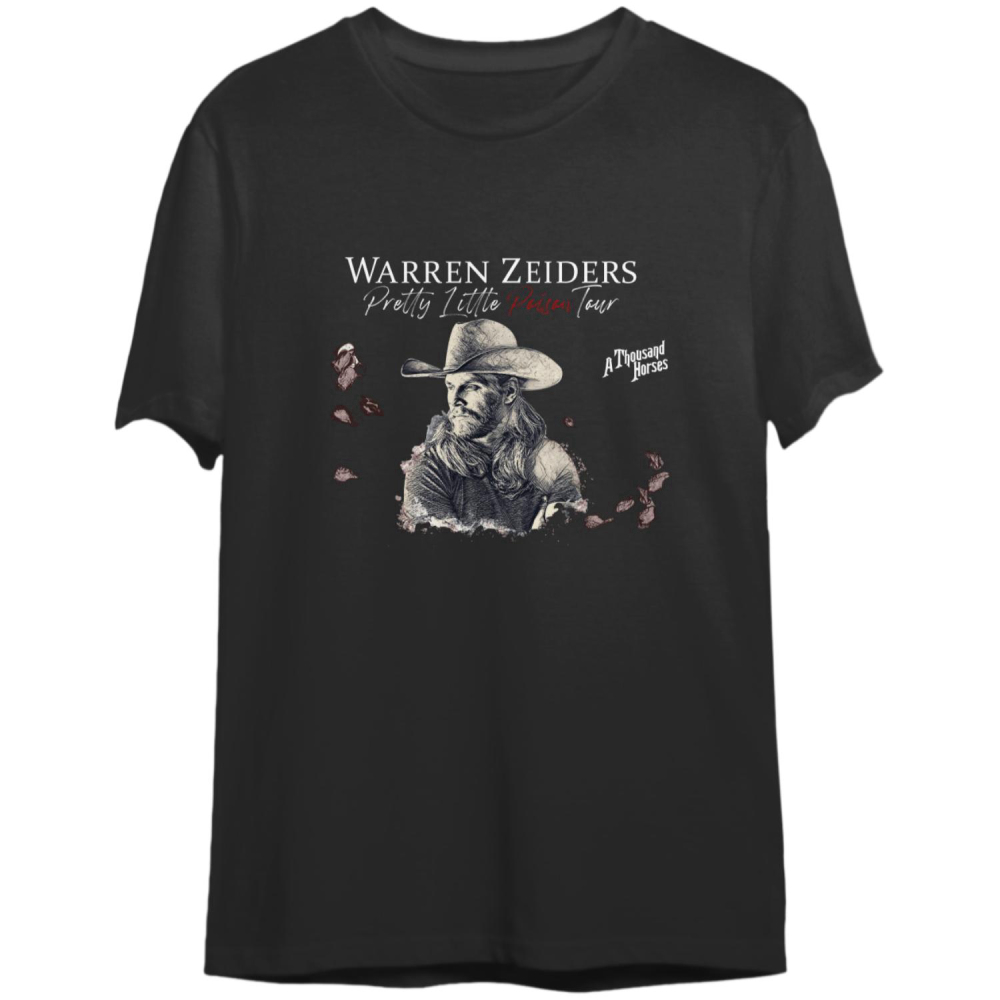 Warren Zeiders Shirt, Pretty Little Poison Tour 2023 Shirt