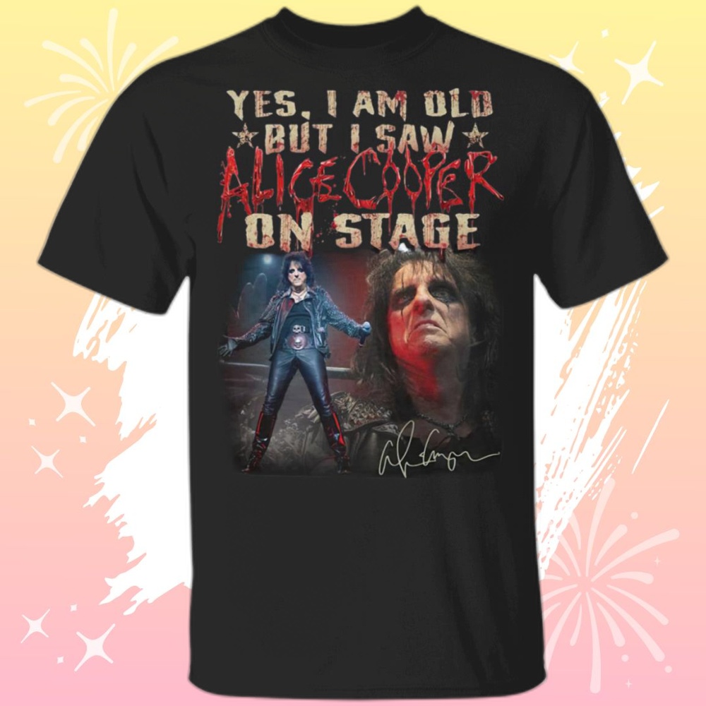 Alice Cooper Welcome To My Nightmare Album Cover Shirt | TKT Familys