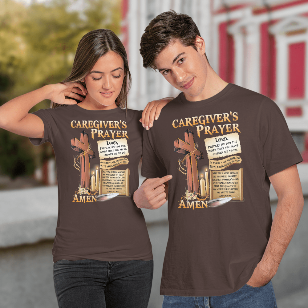 Awesome Caregiver’s Prayer T-shirt Gift For Men And Women