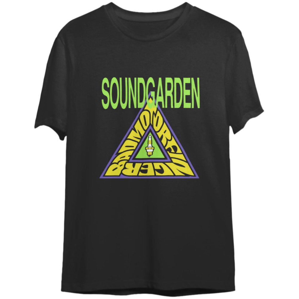 1992 Soundgarden Concert Tour Lollapalooza Badmotorfinger T-Shirt