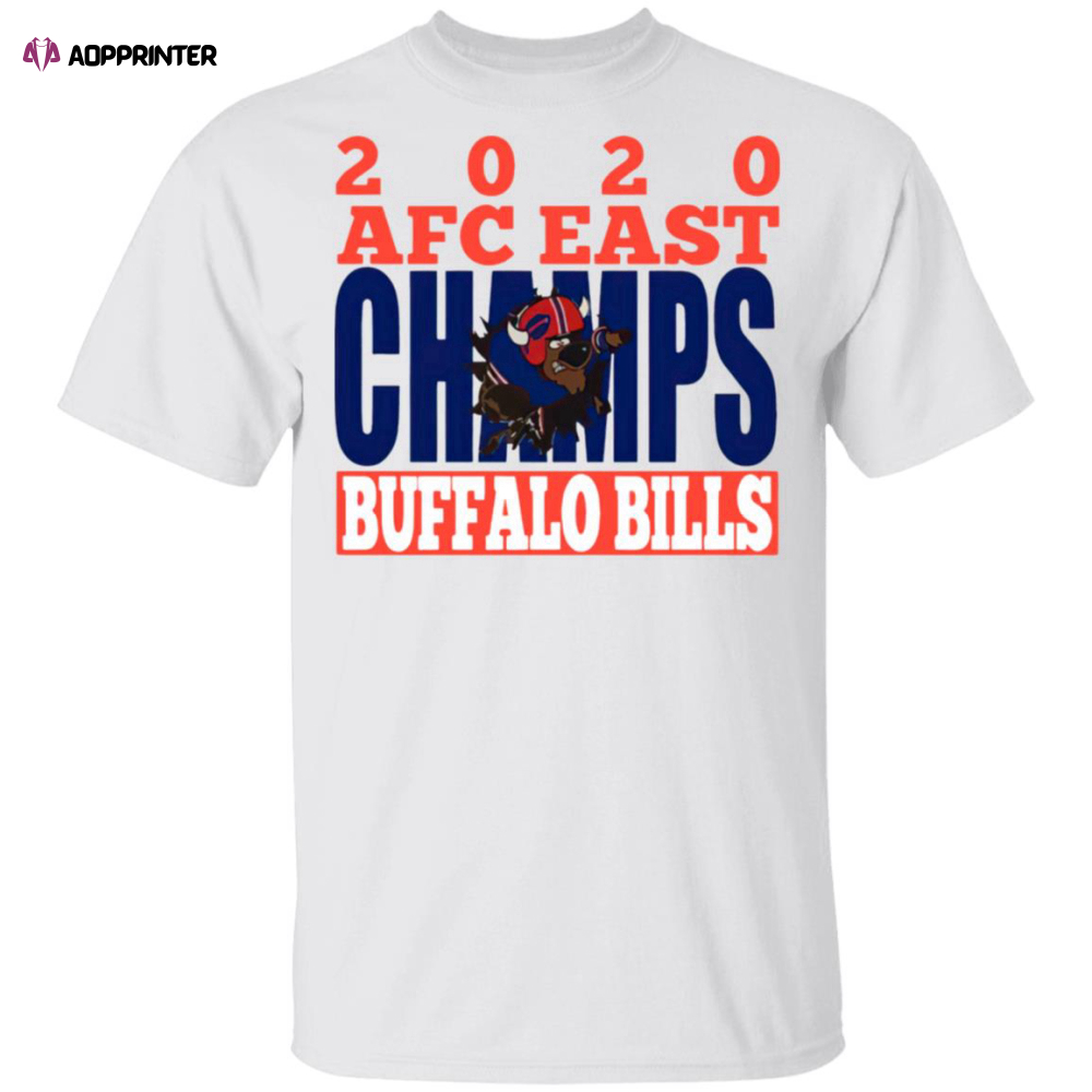 2020 Afc East Champs Buffalo Bills Football Shirt