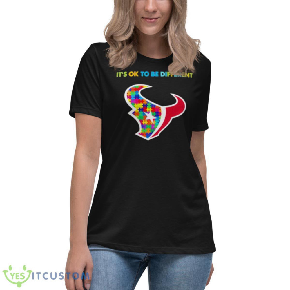 2023 Houston Texans Autism It’s Ok To Be Different Shirt