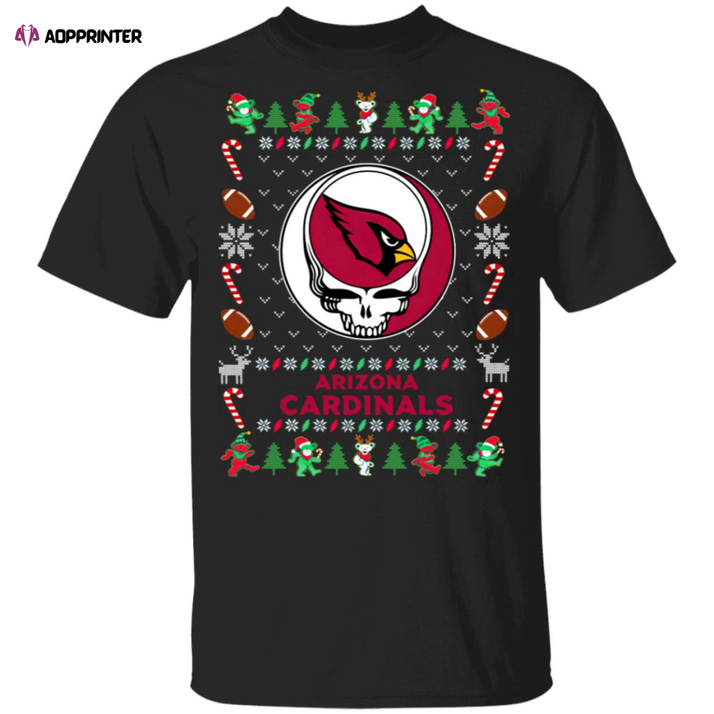 Santa Grinch Arizona Cardinals Shit On Other Teams Christmas Sweater, Shirt