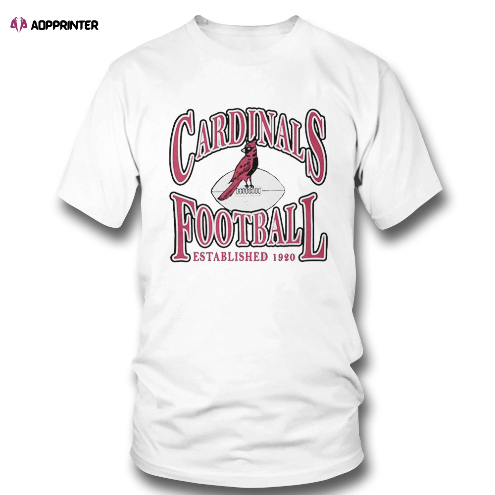 Arizona Cardinals Playability Established 1920 Shirt Hoodie