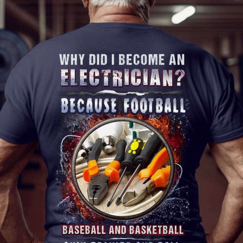 Awesome Electrician T-shirt For Men And Women