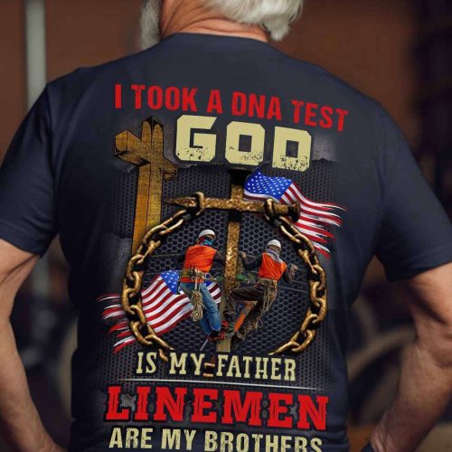 Awesome Lineman  T-shirt For Men And Women
