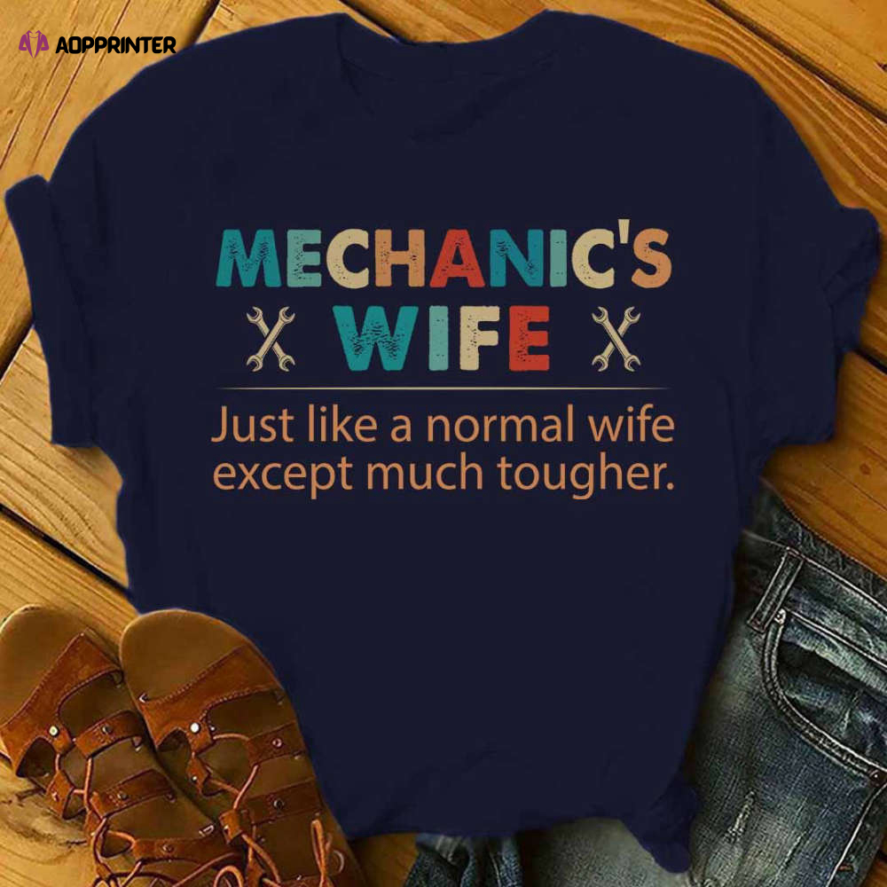 Mechanic I Try to be Nice Navy Blue Mechanic T-shirt For Men And Women