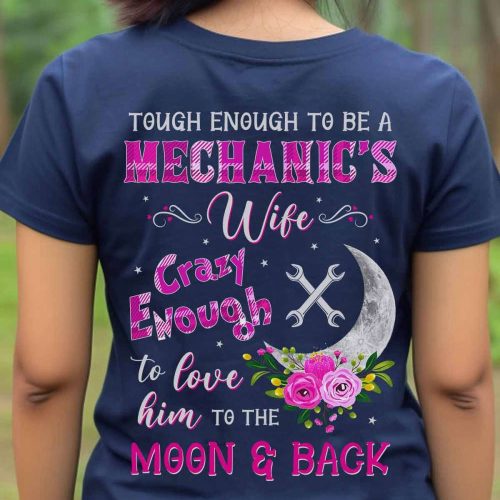 Awesome Mechanic’s Wife T-shirt For Men And Women