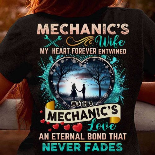 Awesome Mechanic’s Wife T-shirt For Men And Women