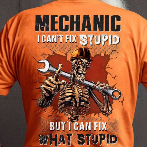 Awesome Mechanic T-shirt For Men And Women