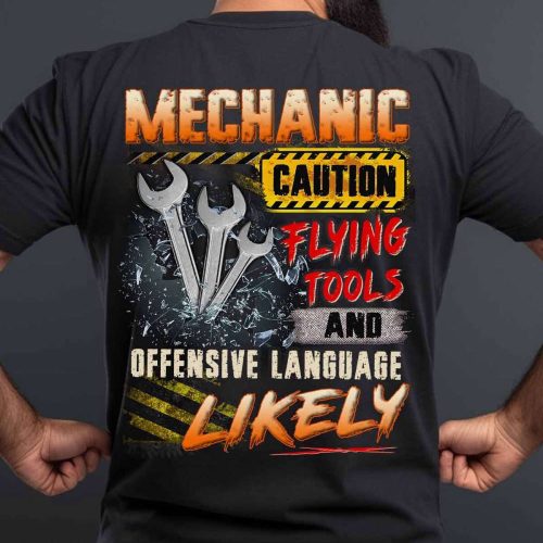 Awesome Mechanic T-shirt For Men And Women
