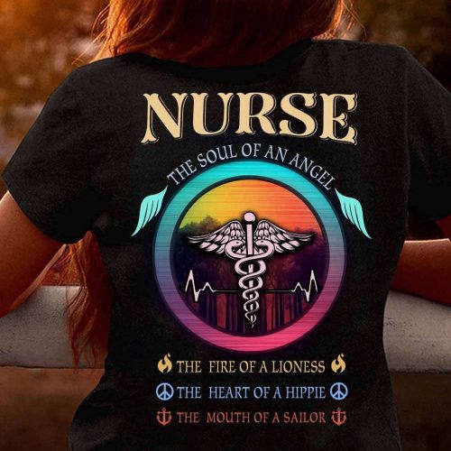 Awesome Nurse  Black Nurse T-shirt Gifts Funny Gift For Nurses T-Shirt