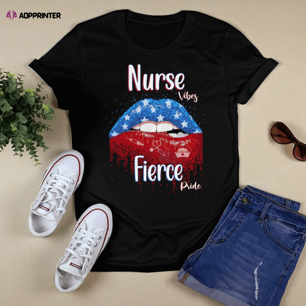 Awesome Nurse Vibes T-shirt Funny Gift For Nurses T-Shirt