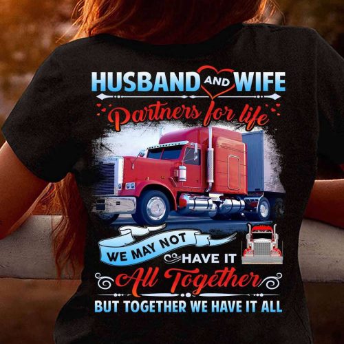 Awesome Trucker T-shirt For Men And Women