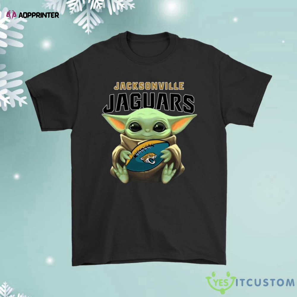 Baby Yoda Loves The Jacksonville Jaguars Star Wars Shirt