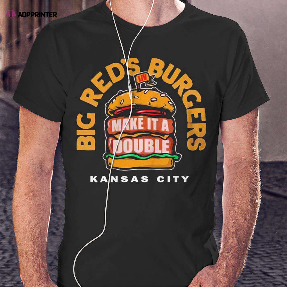 Big Reds Burgers Kansas City Chiefs Shirt Longsleeve