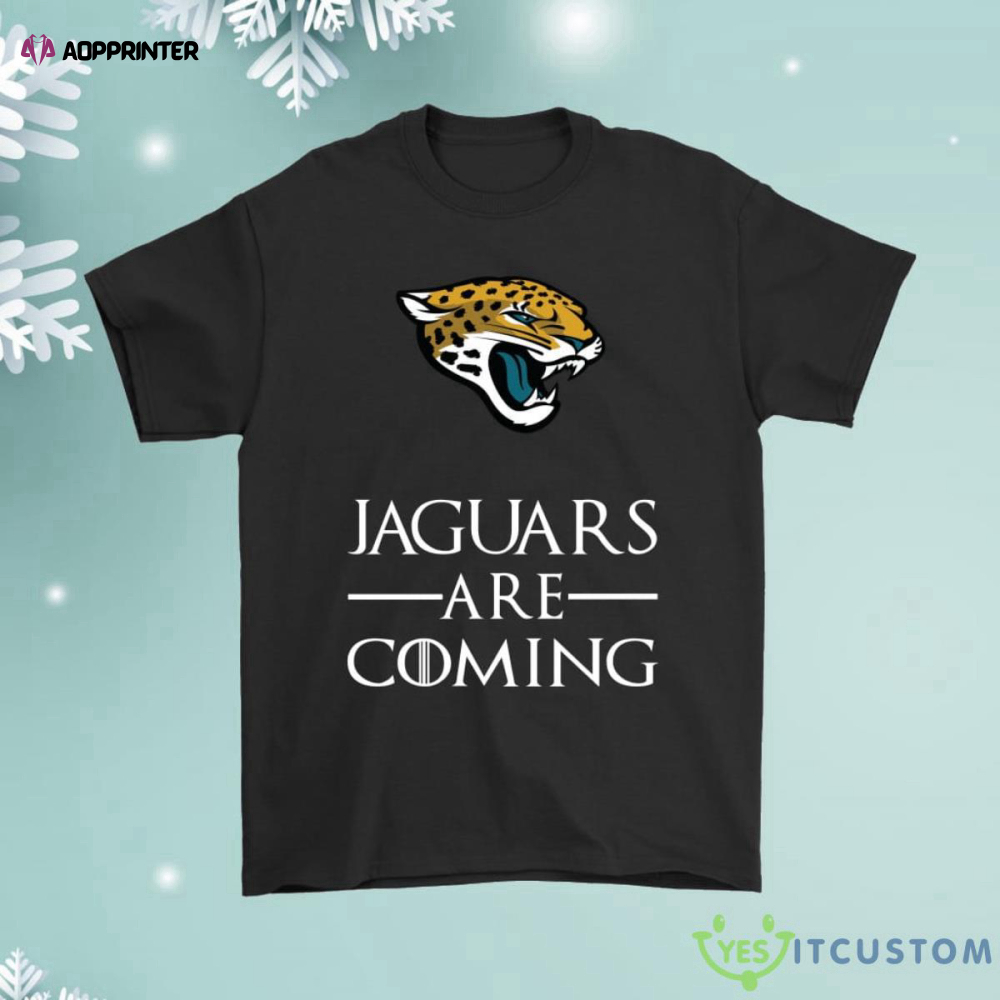 Jacksonville Jaguars Are Coming To Town Snoopy Christmas Shirt