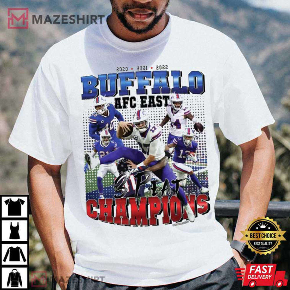Buffalo Bills Afc East Champions Best T-shirt