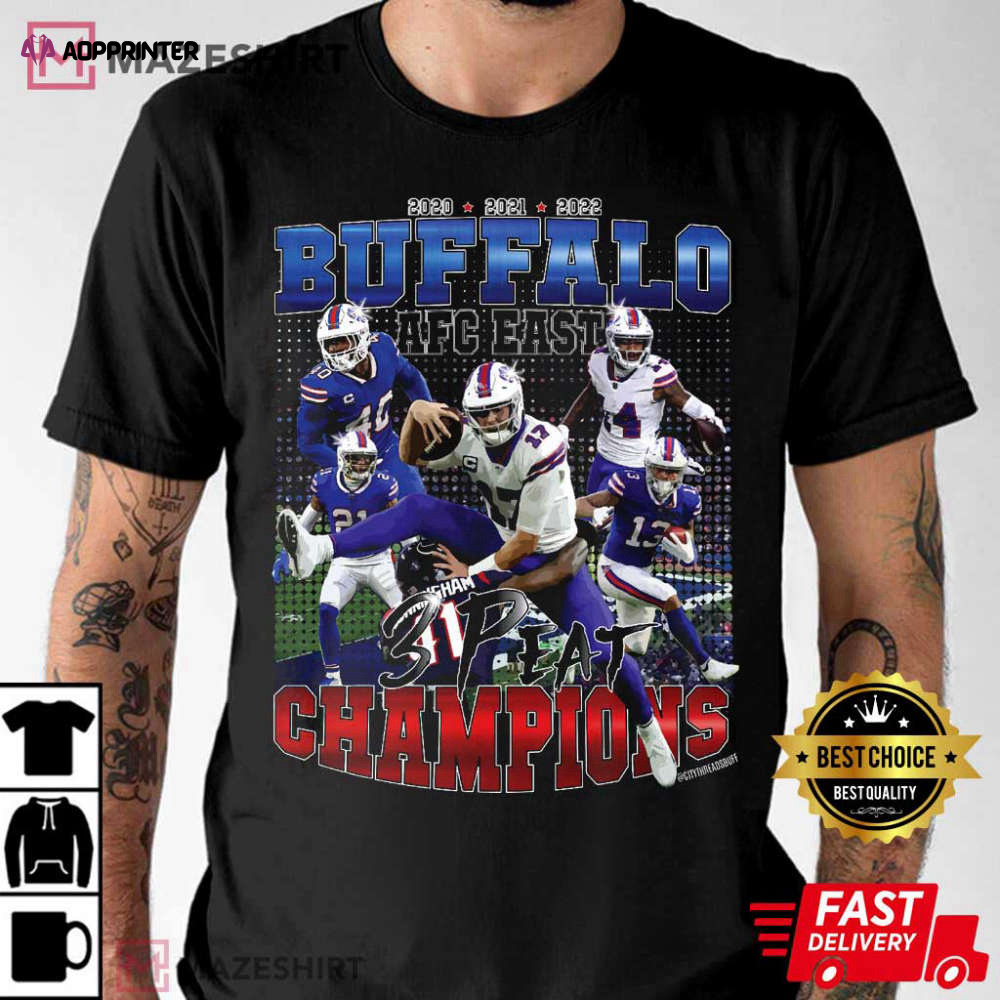 Buffalo Bills Afc East Champions Best T-shirt