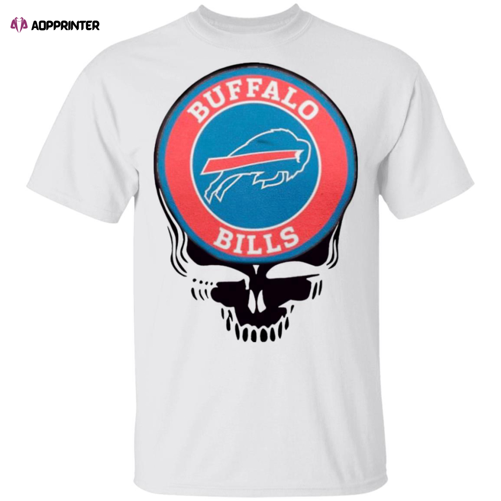 Buffalo Bills Football Skull Shirt