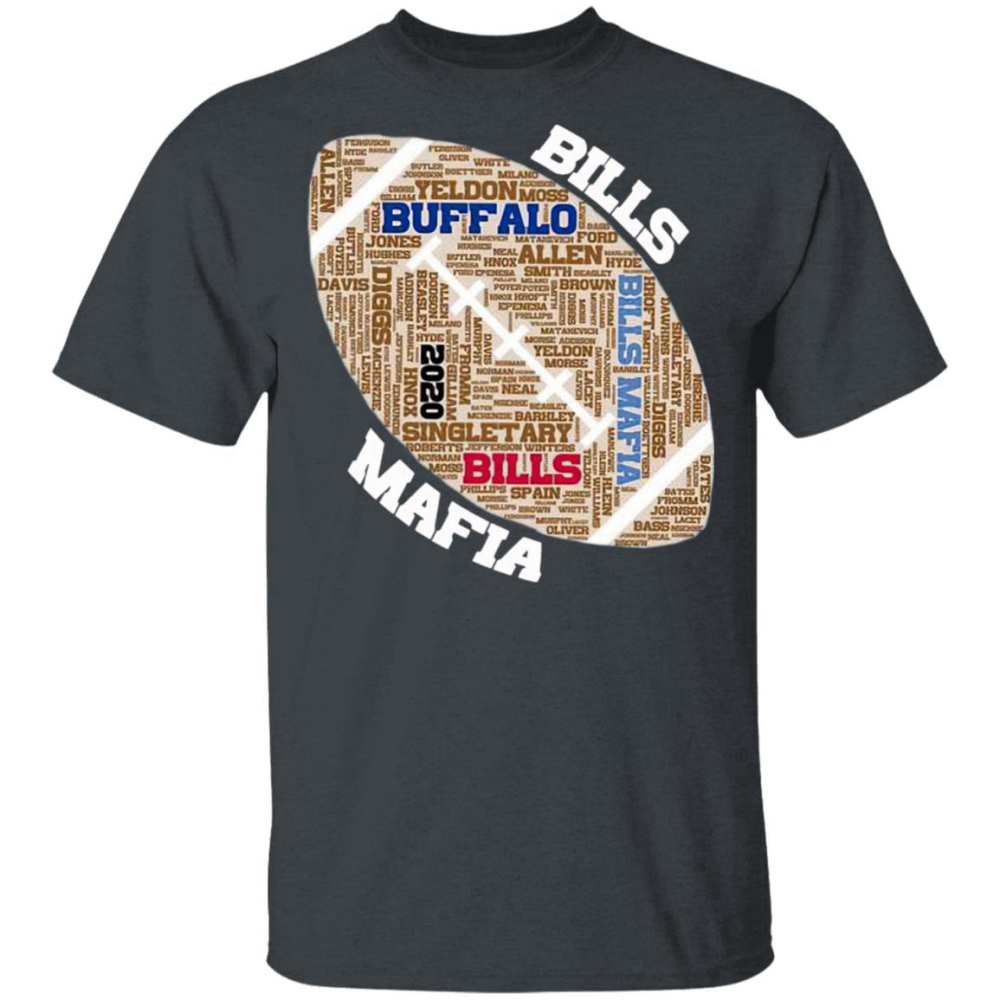 Buffalo Bills Mafia Yeldon 2020 Rugby Ball Shirt