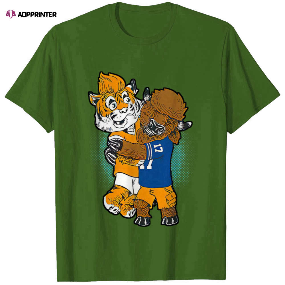 Buffalo bills vs Bengals cartoon Classic T-Shirt