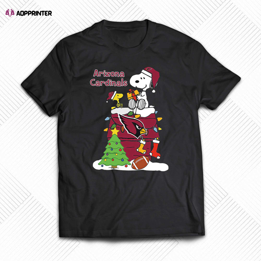 Christmas Snoopy Arizona Cardinals Shirt