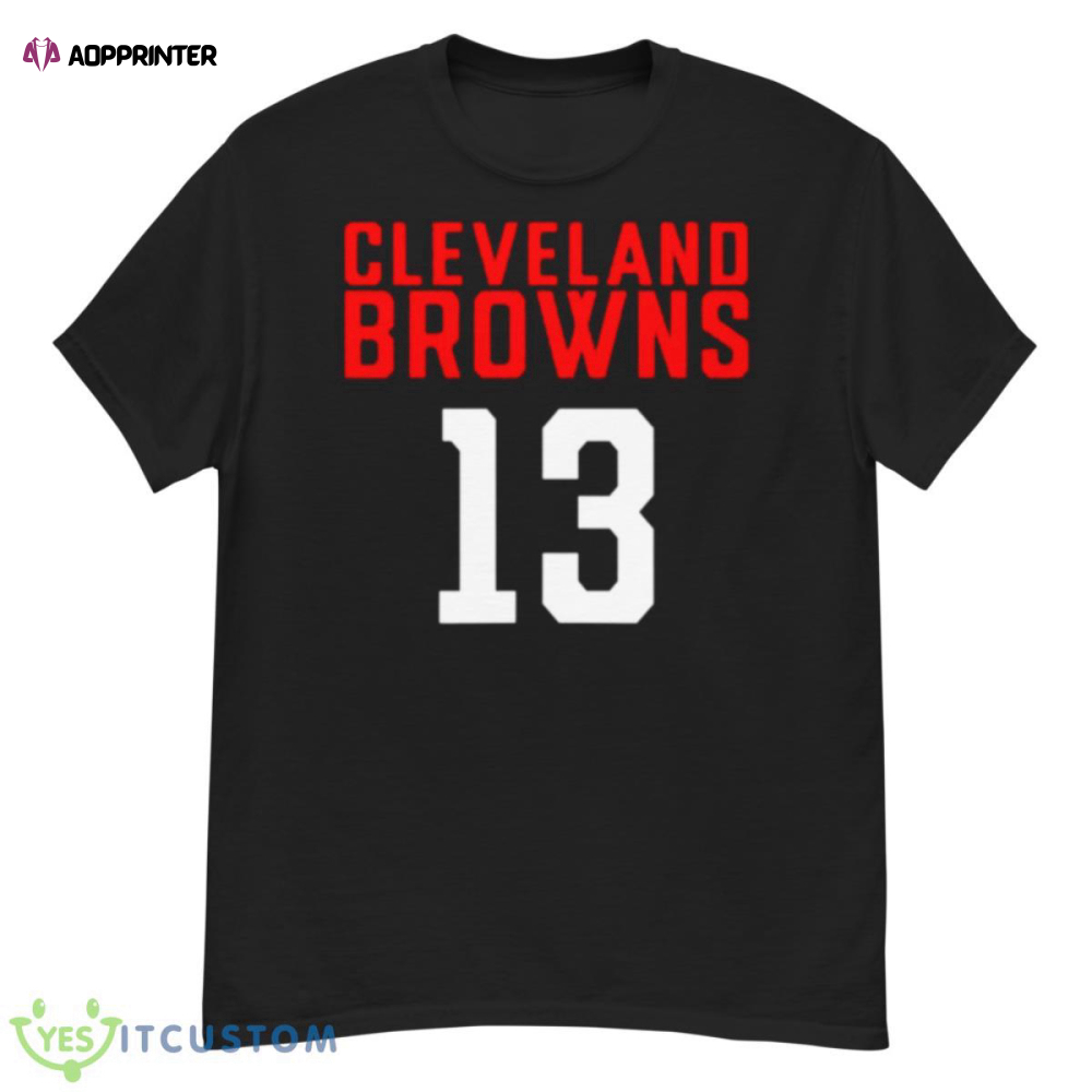 Cleveland Browns Stitch Ready For The Football Battle Shirt