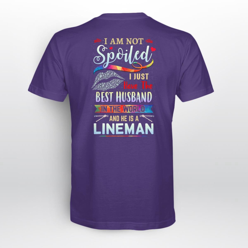 Cute Lineman’s Girl – Charcol  T-shirt For Men And Women