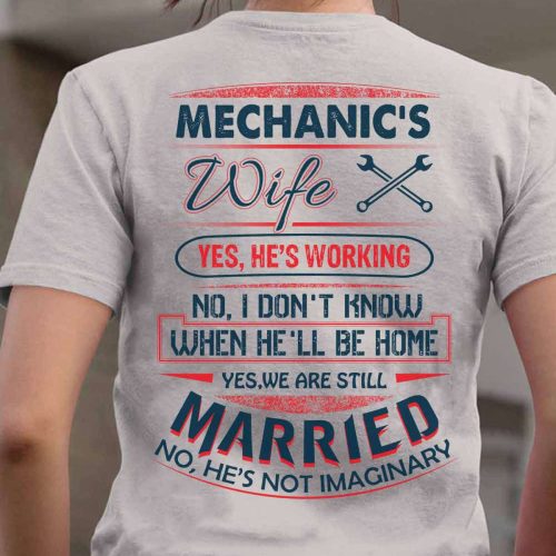 Unpredictable & Unmedicated Mechanic Orange T-shirt For Men And Women