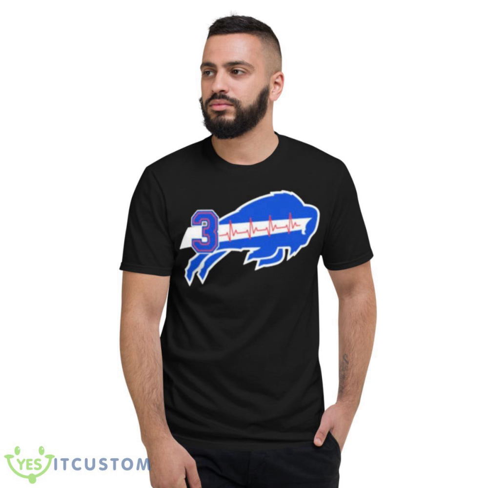 damar Hamlin Buffalo Bills logo heartbeats shirt