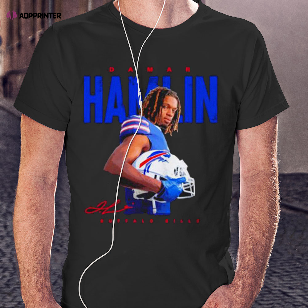 Damar Hamlin Buffalo Bills Signature Shirt