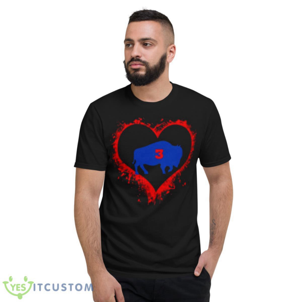 Damar Hamlin Heart 3 Buffalo Bills 2023 Shirt