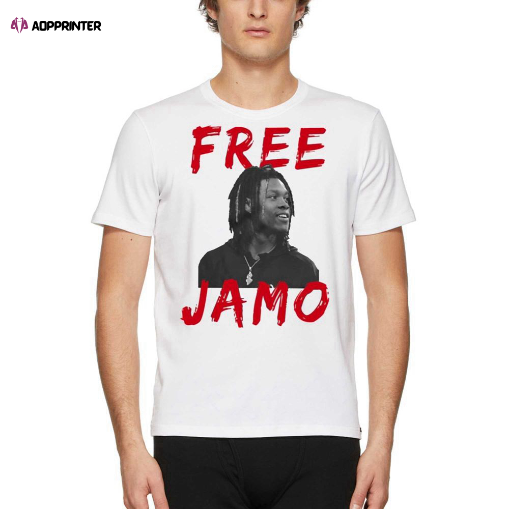 Detroit Lions Kerby Joseph Wearing Free Jamo Tee