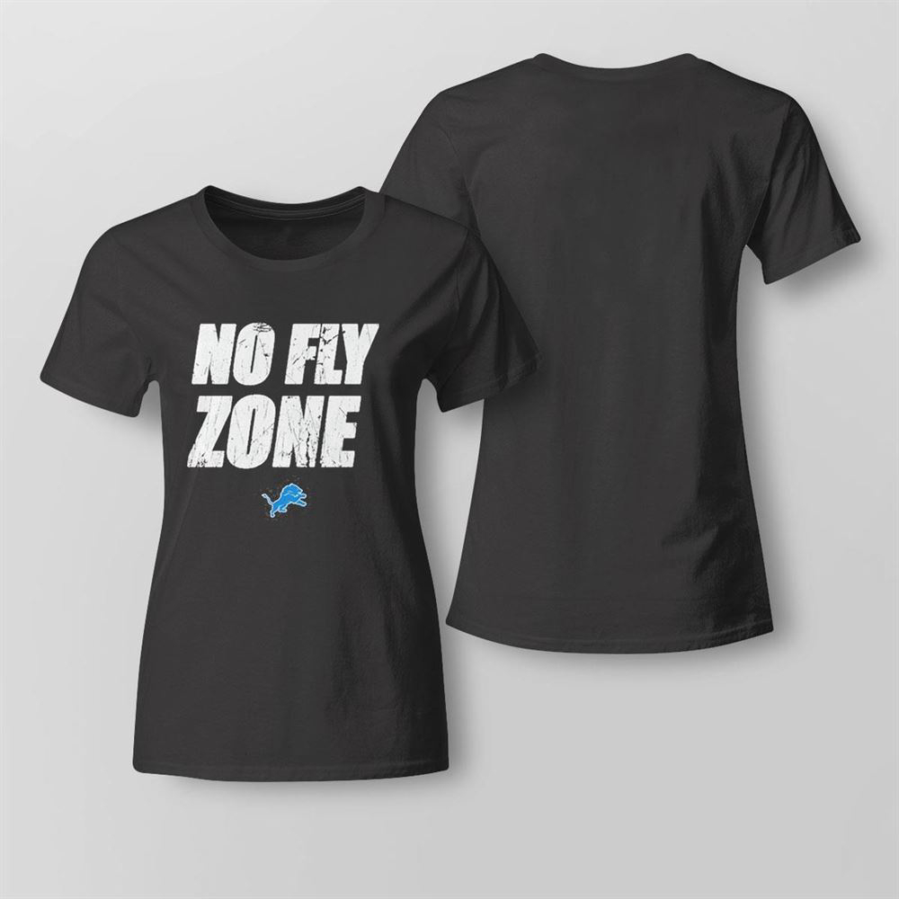 Detroit Lions No Fly Zone T-shirt