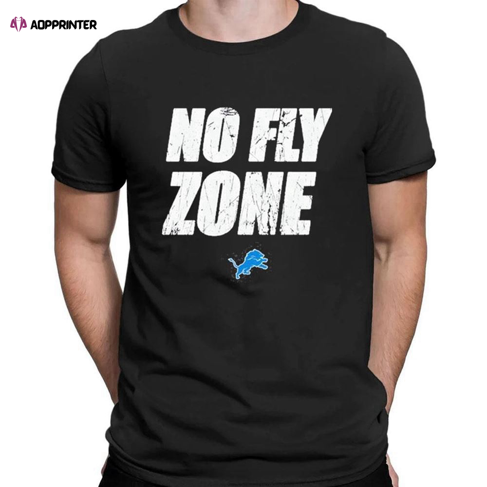 Detroit Lions No Fly Zone T-shirt