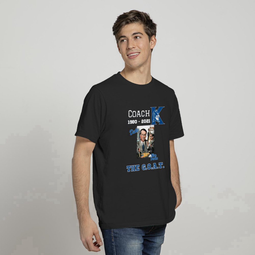 Duke Blue Devils Basketball Coach T-Shirt For Men And Women