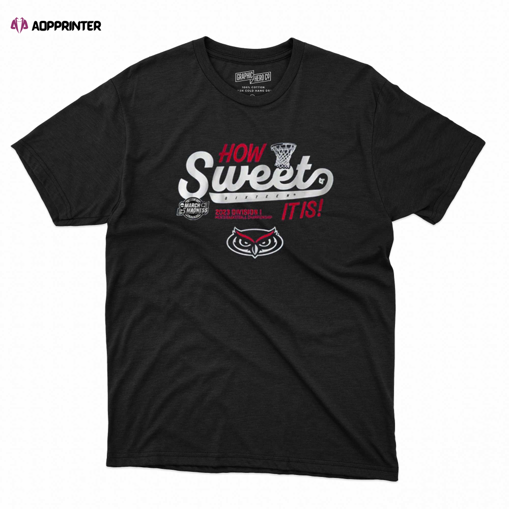 Florida Atlantic Men’s Basketball Sweet Sixteen T-shirt