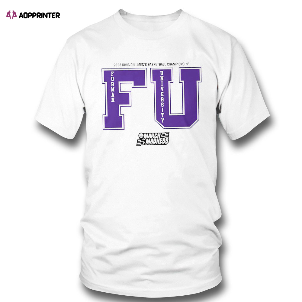 Furman Paladins 2023 Division I Mens Basketball Championship March Madness T-shirt