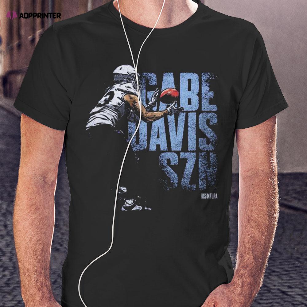 Gabriel Davis Buffalo Bills Gabe Davis Szn Shirt Longsleeve