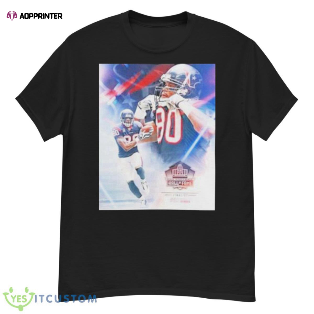 Houston texans congratulations to andre johnson on being named a 2023 hall of fame finalist shirt