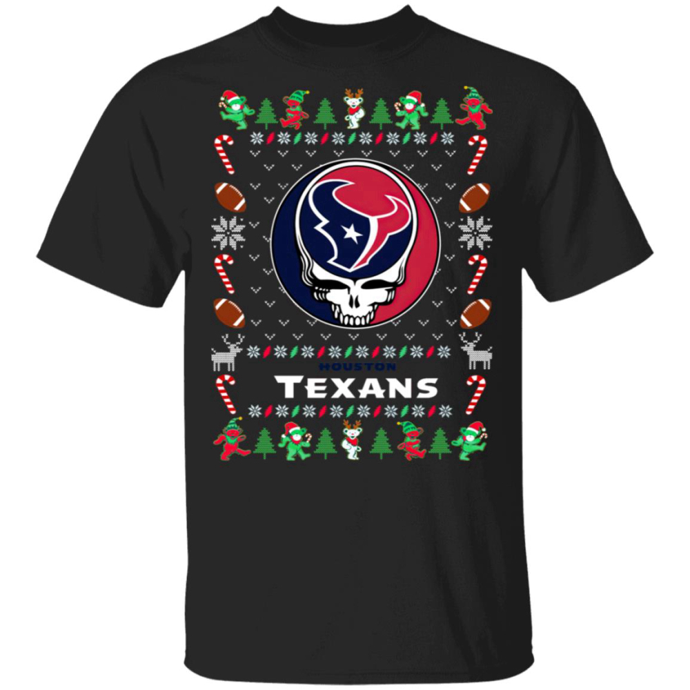 Houston Texans Gratefull Dead Ugly Christmas Sweater