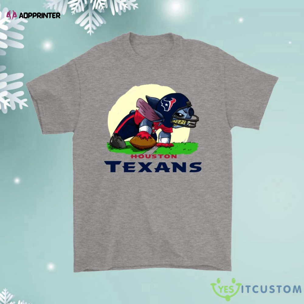 Houston Texans Stitch Ready For The Football Battle Shirt